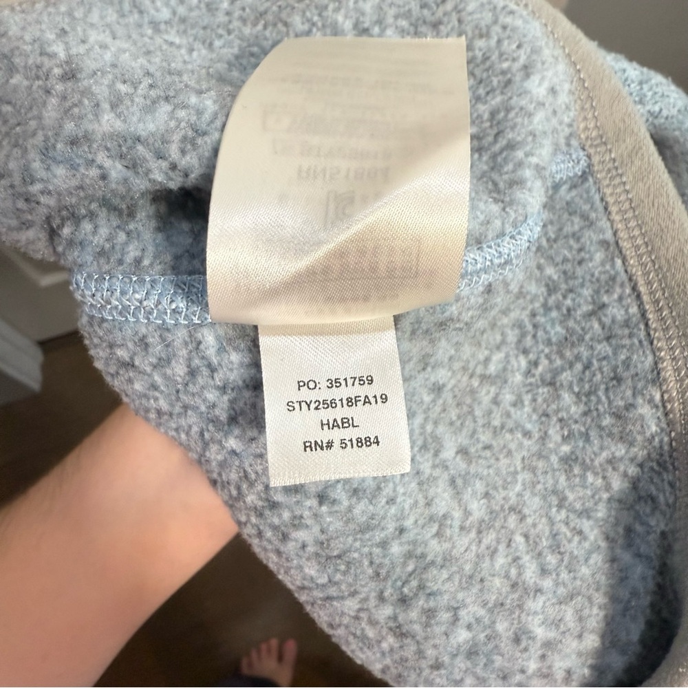 Patagonia Better Sweater Hawthorne Blue Half Zip - Picture 8 of 9